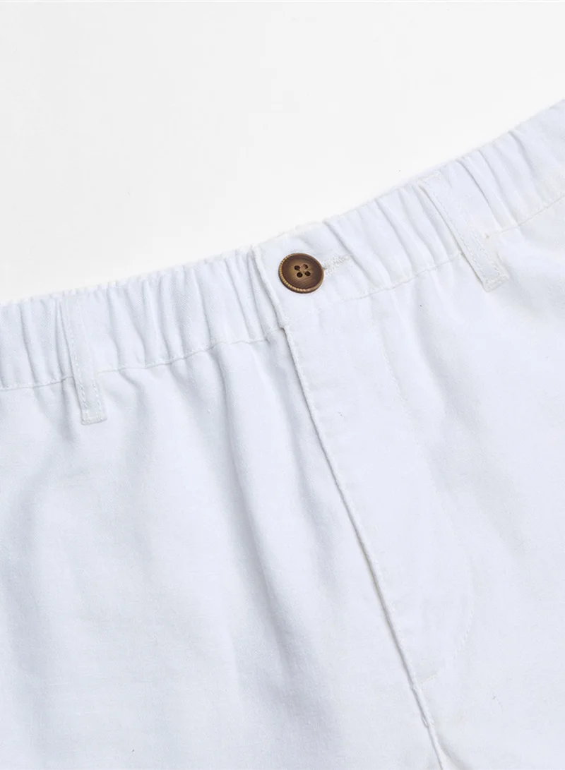 GIORDANO  Men's Slim Taper Linen Cotton Khakis for Men | Best Price UAE