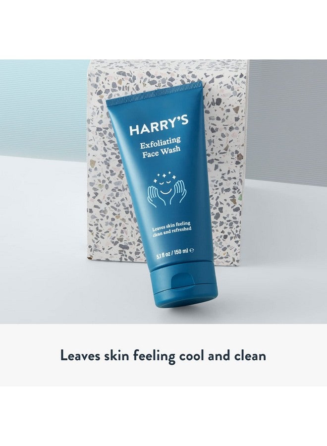 Harry's Face Wash for Men, Gentle Formula with Volanic Rock Natural Exfoliant, Dermatologist Tested, 5.1 Fl. Oz, Pack of 3 - Image 3