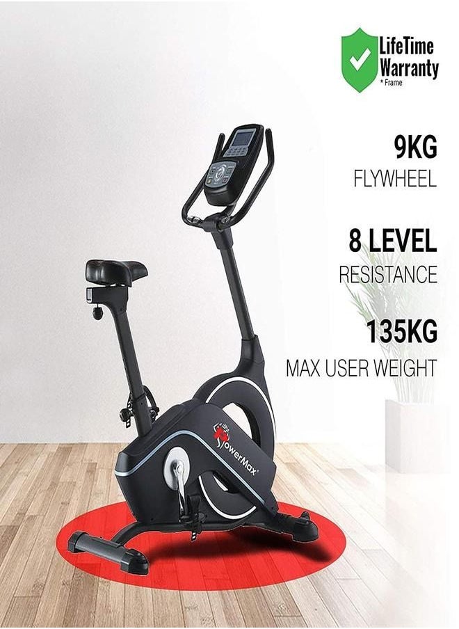 باورماكس فيتنيس الدراجة العمودية المغناطيسية Powermax Fitness BU-900 للاستخدام المنزلي  - Image 2