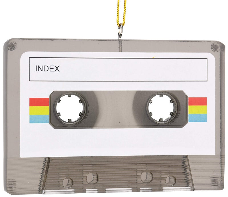 Tree Buddees Retro Cassette Tape Unique Christmas Ornaments  Personalizable