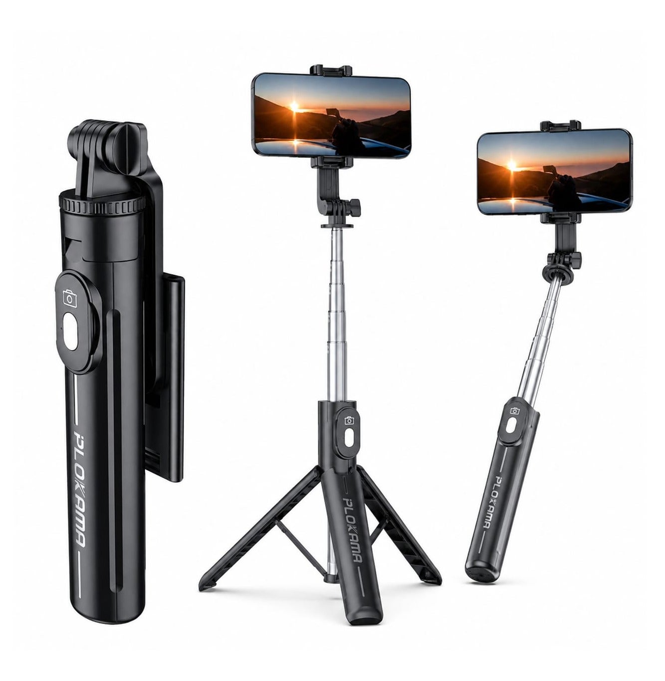 plokama Plokama live-k7 Extendable Live Streaming Selfie Stick Tripod ZD91E77460947F6B2934DZ