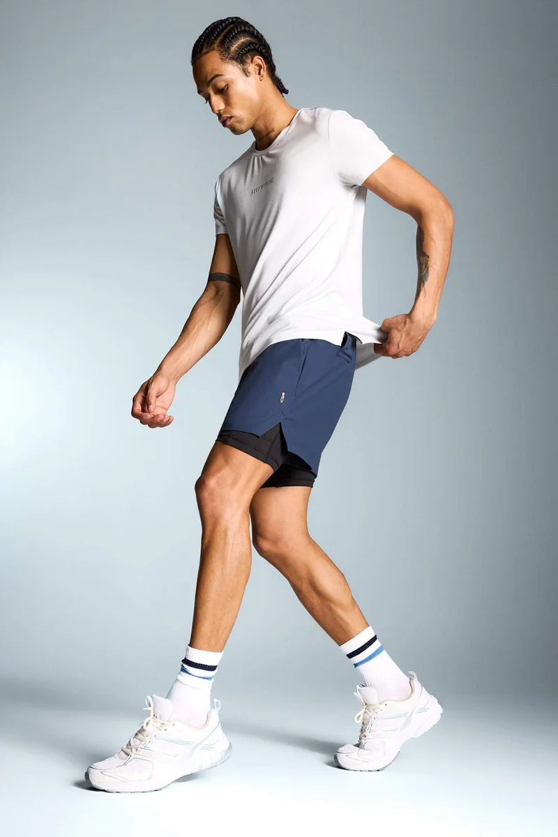 ديفاكتو DeFactoFit Slim Fit Crew Neck Sports T-Shirt