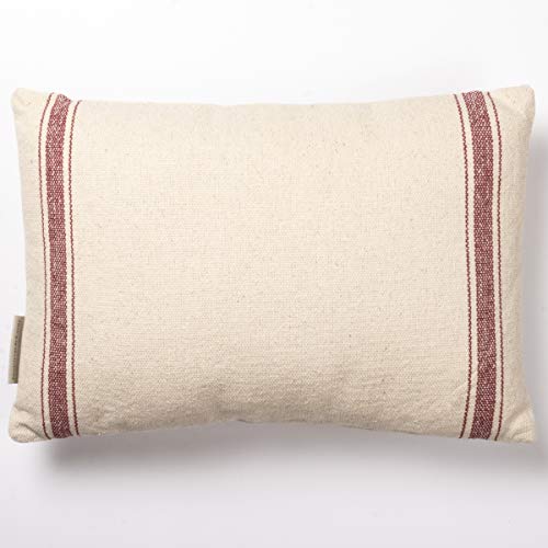 Primitives by Kathy 28698 Vintage Flour Sack Style Throw Pillow 15 x 10Inch You Me and The Dog - Image 3