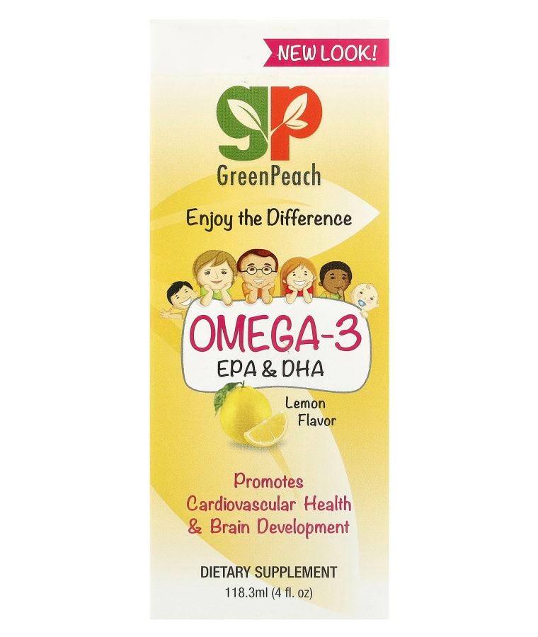 Omega 3 EPA & DHA Lemon 4 fl.oz (118.3 ml)