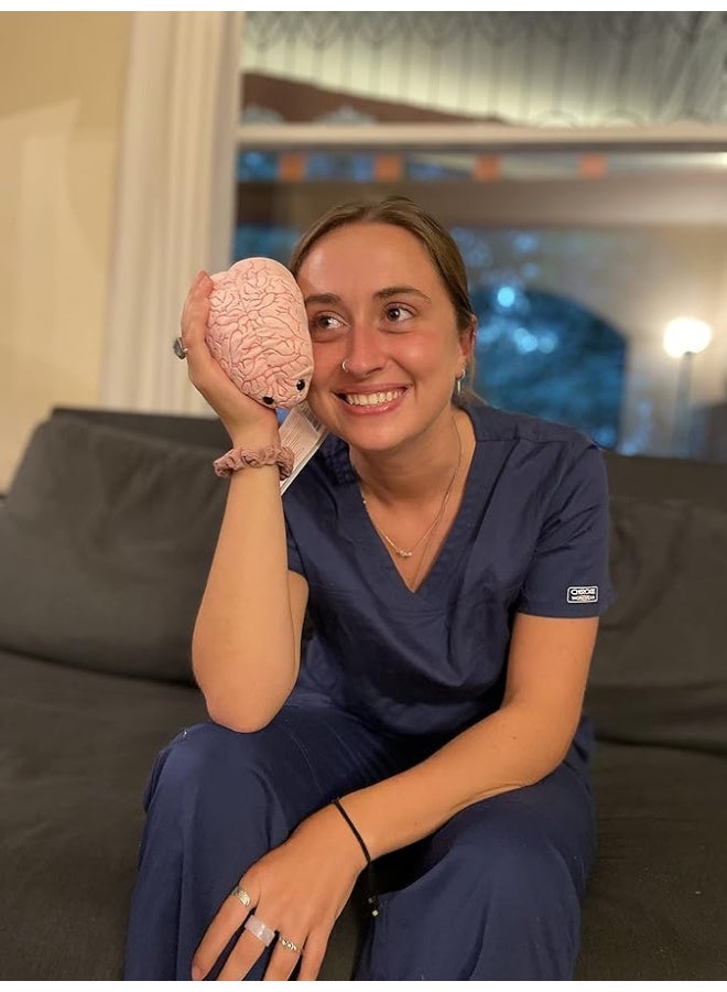 Giant Microbes GIANTmicrobes Brain Plush, Brain Toy, Brain Stuffed Animal, Brain Gifts For Neurologist, Brain Surgery Recovery Gifts, Neurology Gifts, Neuroscience Gifts, Brain Injury Gift, Brain Decor, Biology Gift - Image 5