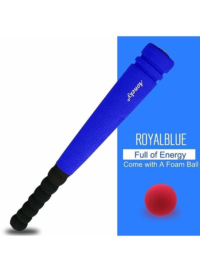 Aoneky Min Foam Baseball Bat and Ball for Toddler - Indoor Soft Super Safe T Ball Bat Toys Set for Kids Age 2 Years Old, Best Gift for Children, 16.5 inch (Blue) - Image 3