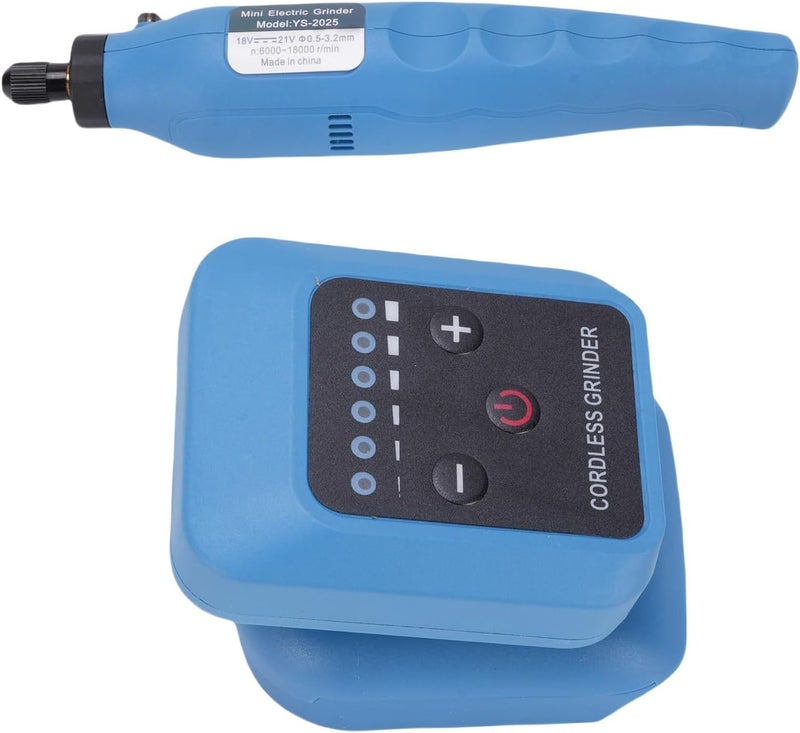 aqxreight Electric Die Grinder 6 Speeds 6000 to 18000RPM Rechargeable Cordless Power Die Grinder Set for Grinding Carving Polishing Adjust the to From S Electric GrinderElectric - Image 2