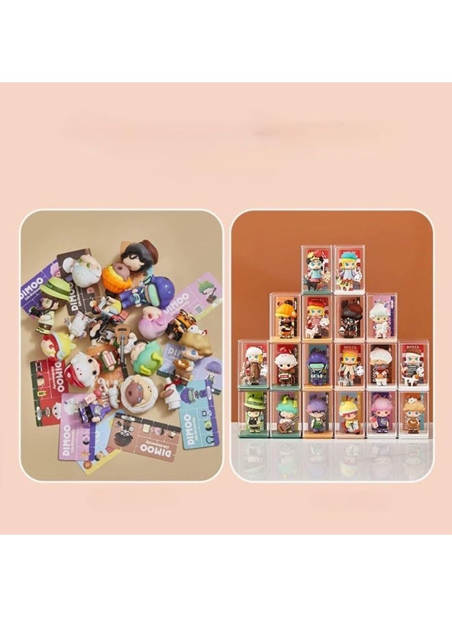 6pcs Display Case, Plexiglass Box, Acrylic Display Case, Collector's Display Case with Door, for Mini Figures, Small Figures, Action Figures, Toy, Model Cars, Collectible Figures - Image 4