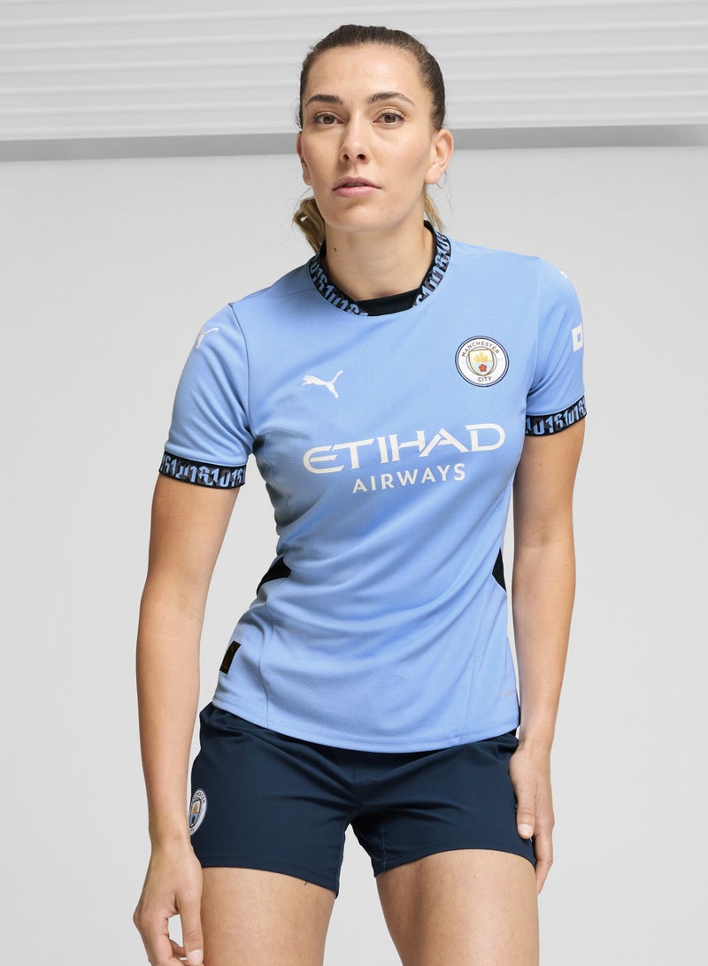 بوما قميص جيرسيه Manchester City 24/25 Home للنساء - Image 1