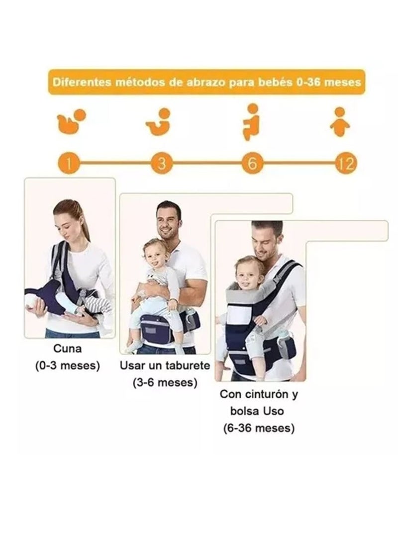 Gonice Ergonomic Baby Carrier Kangaroo Backpack 0-36 Months  - Image 5