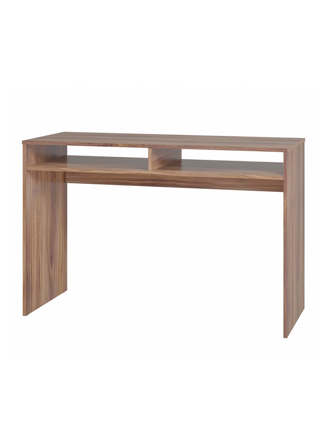 Home Office Table,Computer Desk Of High Quality And Easy To Install  - Mdp 15Mm Color Nutbrown 45 x 120 x 78.5 cm