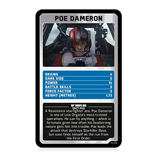 Top Trumps Card Game Star Wars Episodes 7-9 - Family Games For Kids and Adults - Learning Games - Kids Card Games for 2+ Players - Kid War Games - Card Games for Families - Card Wars - For 6 plus kids - Image 5