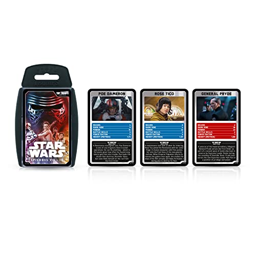 Top Trumps Card Game Star Wars Episodes 7-9 - Family Games For Kids and Adults - Learning Games - Kids Card Games for 2+ Players - Kid War Games - Card Games for Families - Card Wars - For 6 plus kids - Image 2