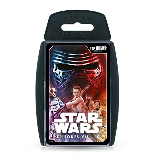 Top Trumps Card Game Star Wars Episodes 7-9 - Family Games For Kids and Adults - Learning Games - Kids Card Games for 2+ Players - Kid War Games - Card Games for Families - Card Wars - For 6 plus kids - Image 1