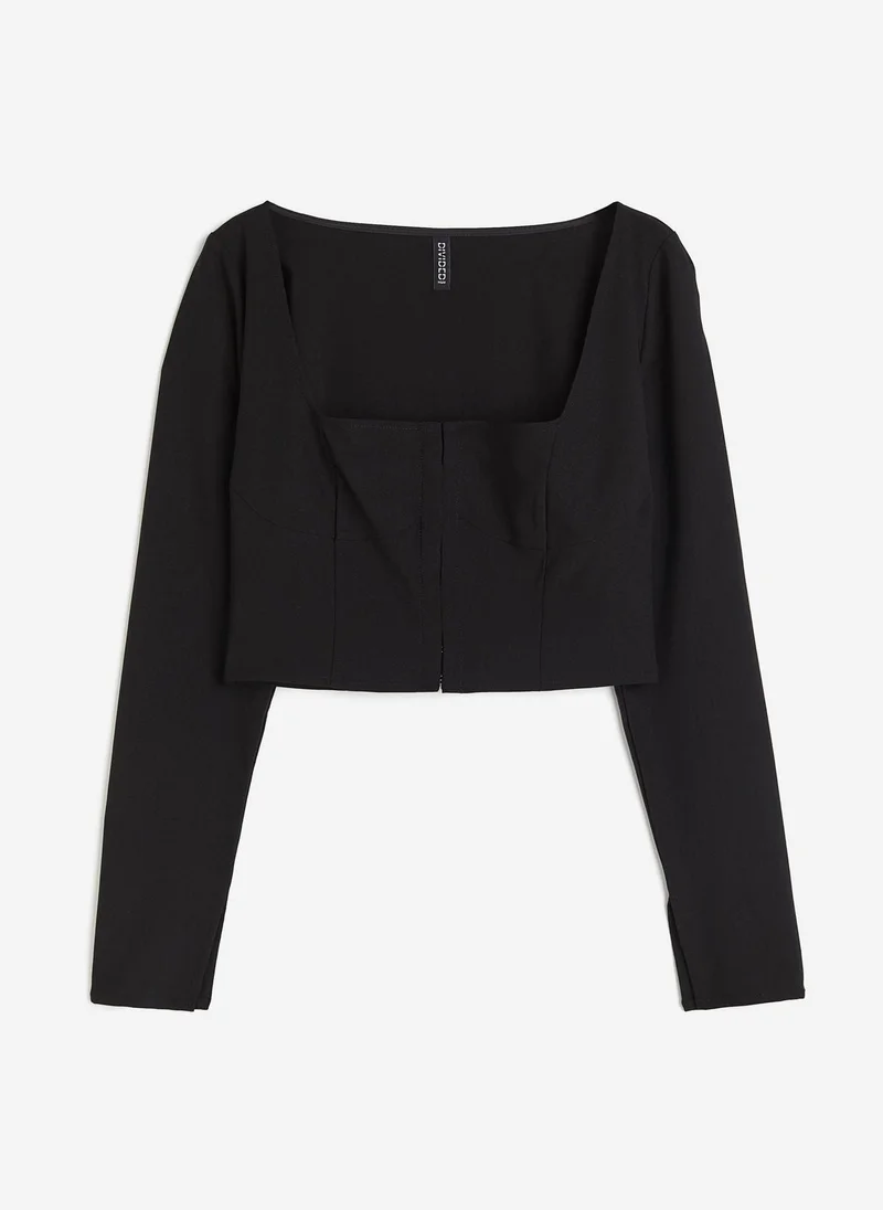 H&M Square Neck Top