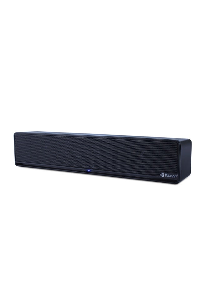 Kisonli I-510 USB Soundbar Speakers Audio 2.0 Speaker with Cable - Image 1