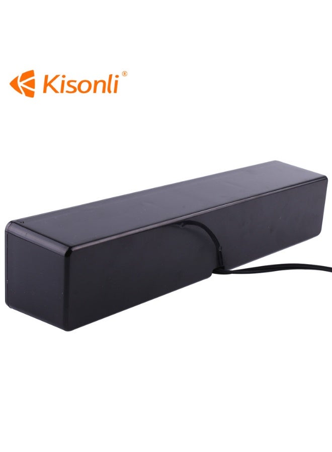 Kisonli I-510 USB Soundbar Speakers Audio 2.0 Speaker with Cable - Image 2