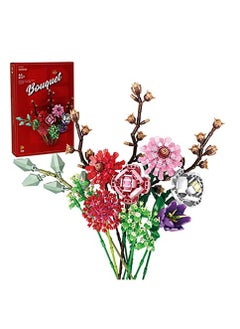 Y&D Flower Bouquet Building kit, 12 Flowers Sets STEM Educational Activity Preschool Toys for Teens Kids Artificial Botanical Collection Block Toy Home Decoration Birthday(1273PCS)  - Image 1