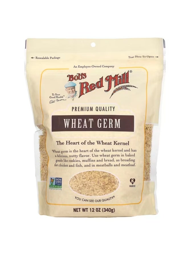 بوبز ريد ميل Bob's Red Mill، جنين القمح، 12 أونصة (340 جم)