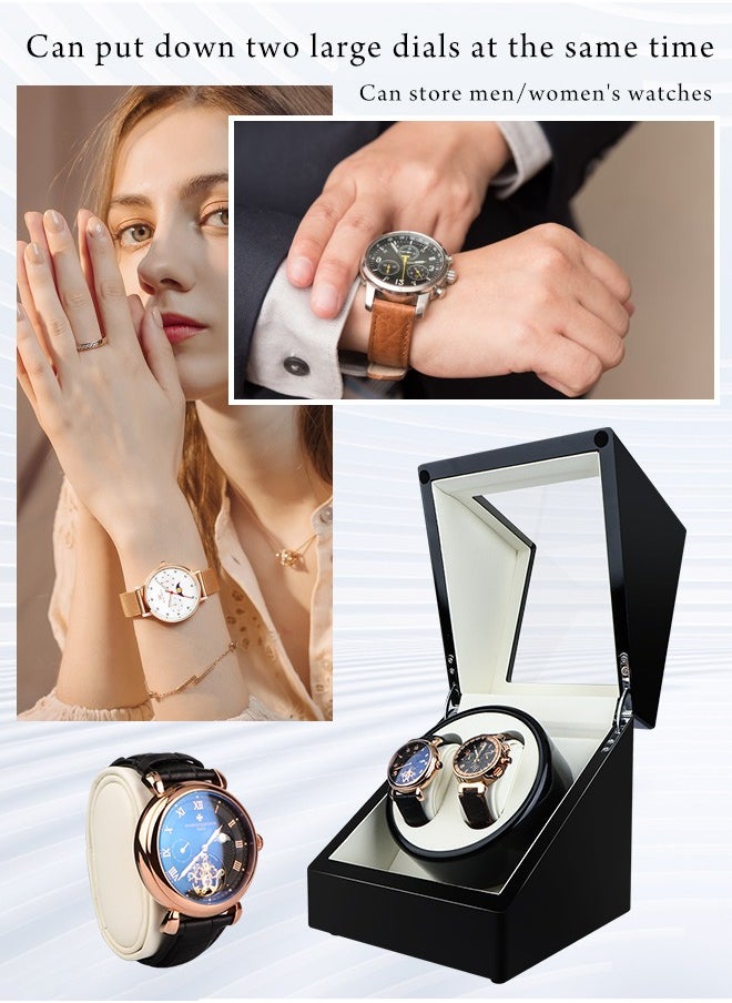 Watch Winder for Automatic Watches,Automatic Watch Winder Box,Watches Organizer Storage for Women's and Men's Watches with Quiet Motor 4 Rotation Mode - pzsku/ZD91F872B94E5F34E3263Z/45/_/1708239791/3f8278bd-ce4f-4876-b5f7-82d53426baa3