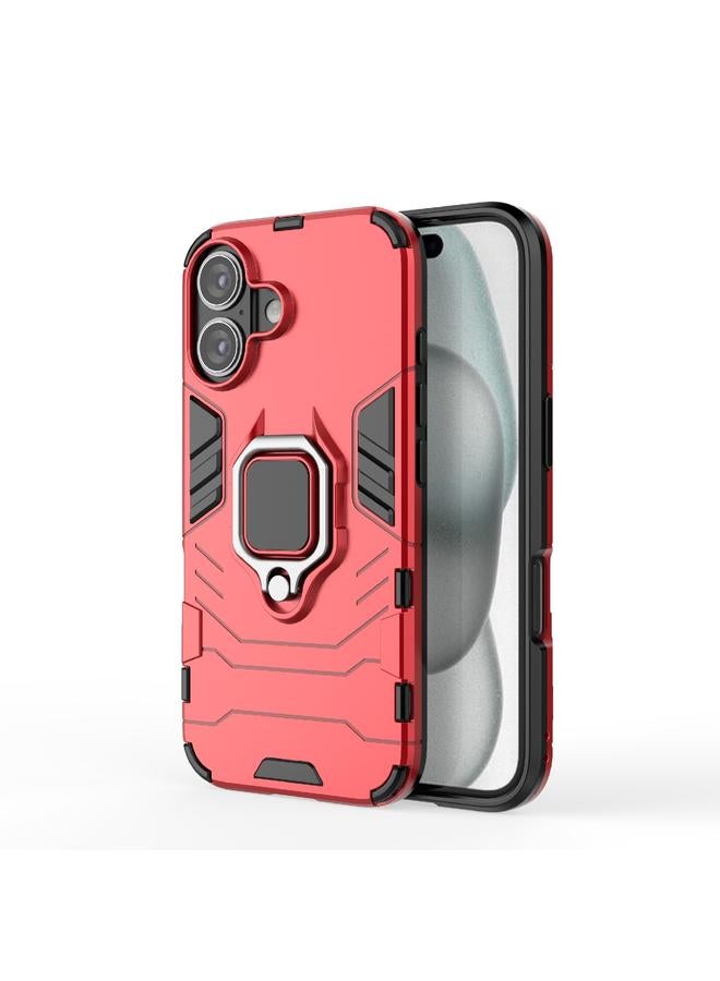 اس-توب جراب هاتف iPhone 16 مقاوم للصدمات مصنوع من مادة البولي يوريثين الحراري + حامل من البولي يوريثين الحراري - Image 1