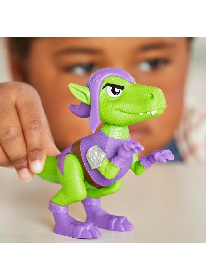 SPIDEY AND HIS AMAZING FRIENDS سبايدي وأصدقاؤه المذهلون مجموعة شخصيات العمل دينو-ويبز، سبايدي وغوبلين رابتور، ألعاب الأبطال الخارقين للأولاد والبنات من عمر 3 سنوات وما فوق - Image 3