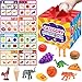 Toyze Montessori Sensory Toys for 26 Year Olds 58Piece Learning Sorting Games with Mystery Box Preschool Activities Speech Therapy Gifts Easter Basket Stuffers Birthday Gifts for Boys Girls - Image 3