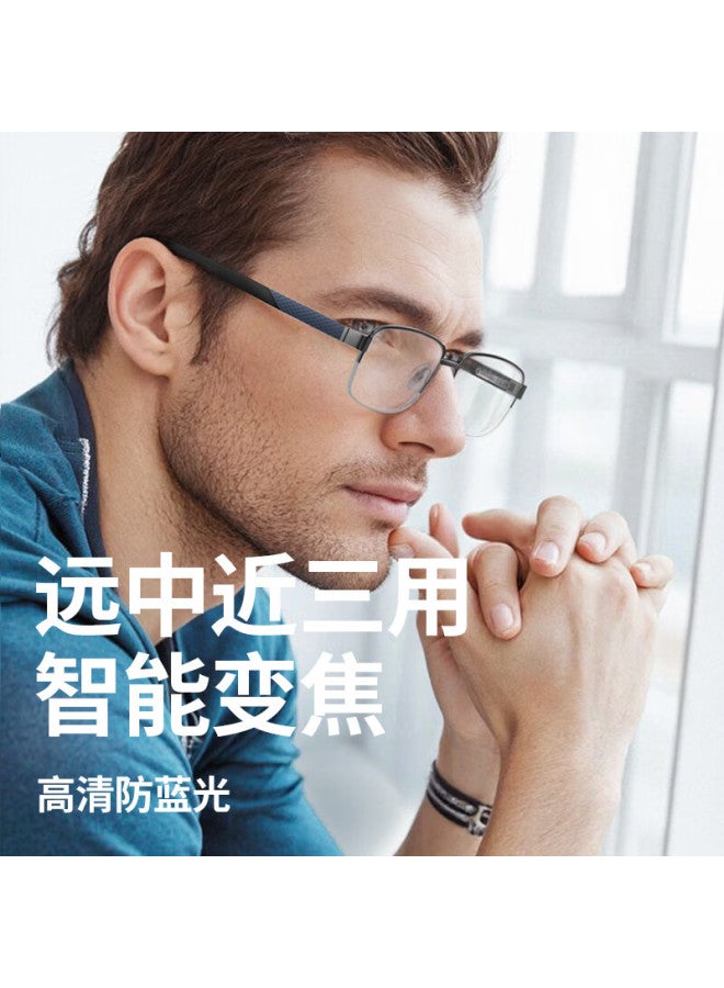 Wesee Reading Gl For Men, Bifocal German Imported Presbyopic Gl With Auto Focus, High Definition Anti-blue Light, Back To School - Image 1