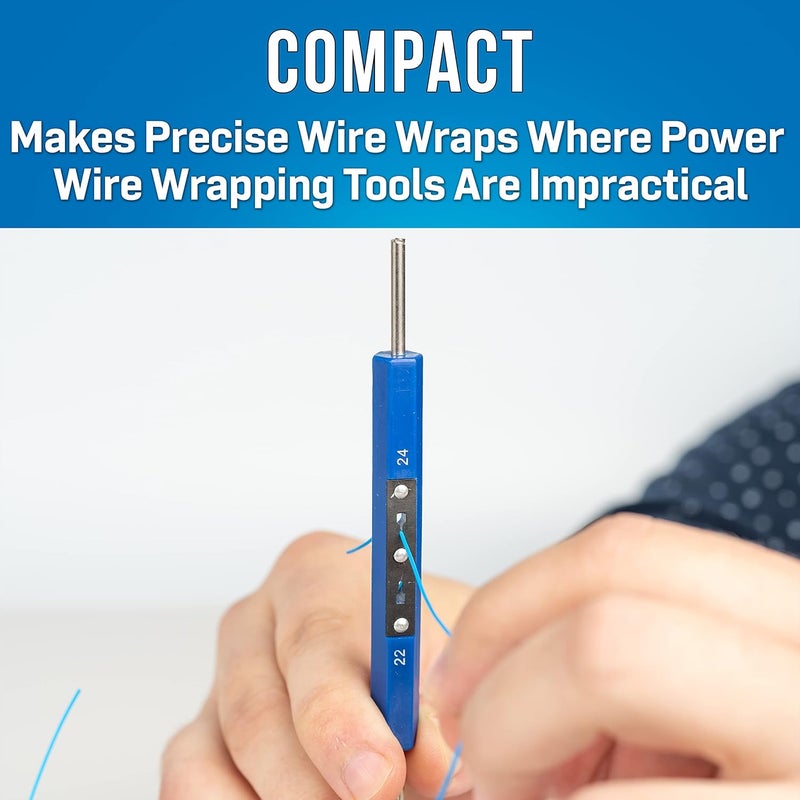 Jonard Tools Jonard WSU-2224 Wrap/Strip/Unwrapping Tool for 22-24 AWG Wire with Built-in Stripper Blade - Image 2