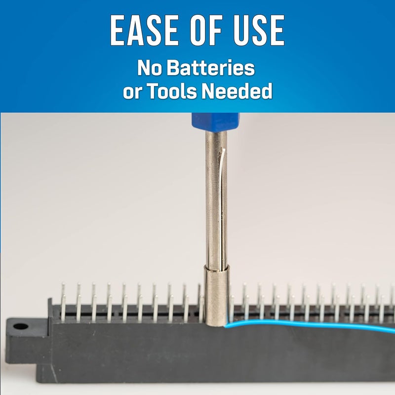 Jonard Tools Jonard WSU-2224 Wrap/Strip/Unwrapping Tool for 22-24 AWG Wire with Built-in Stripper Blade - Image 5