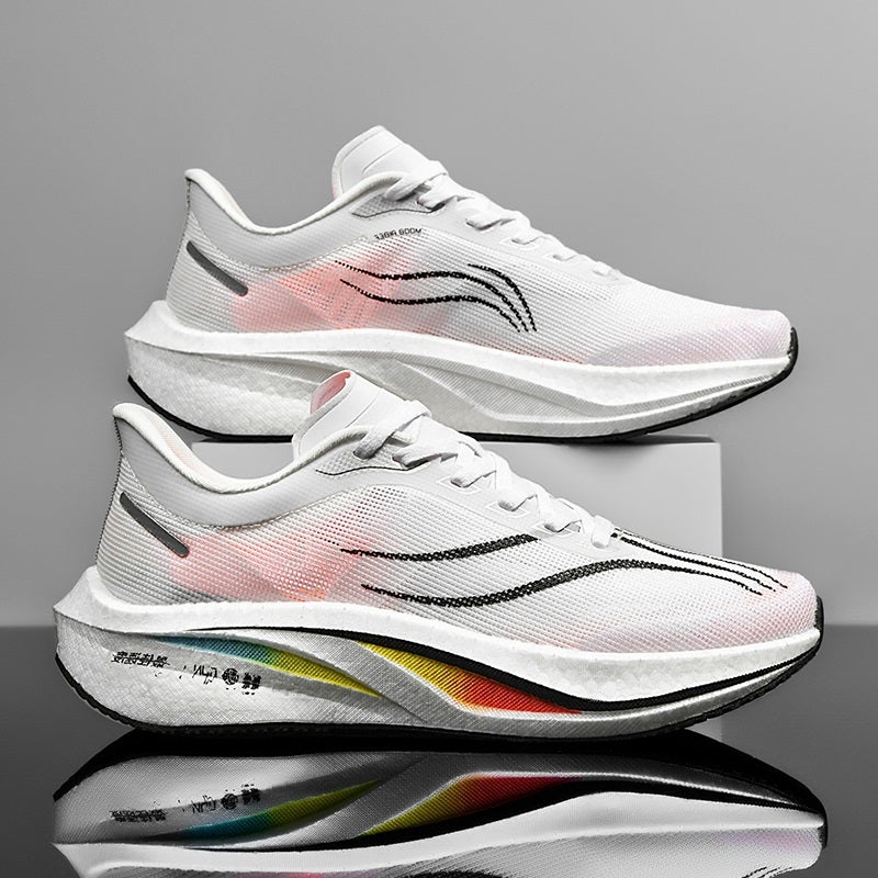 Feidian 4C Carbon Board Running Shoes Men'S Sneaker Big Child Red Rabbit 7Pro Youth Winter Fleece-Lined Cotton Shoes Flying 3 - Image 2