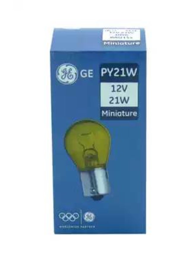 جي إي تسمية مصباح: TU 1056 E1 PY21W 12V BAU15S GE BX MIH - 37964 - Image 2