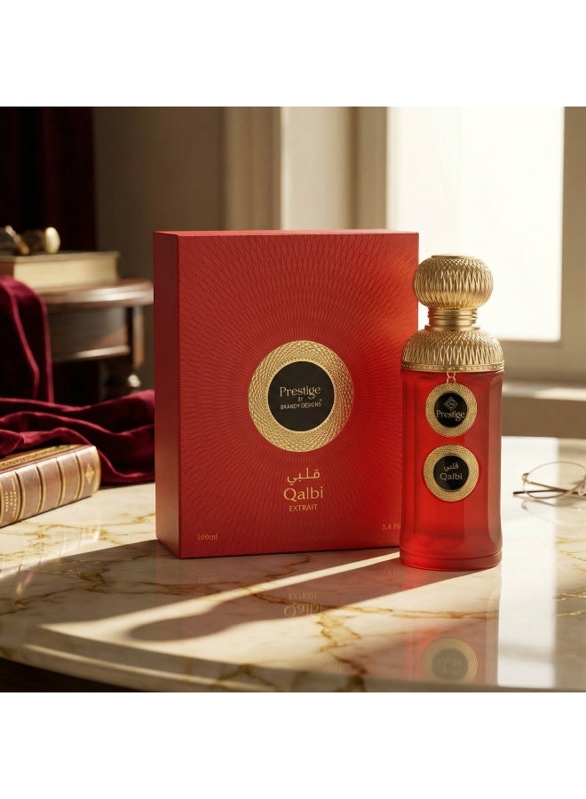 BRANDY DESIGNS Qalbi Extrait De Parfum For Women 100ml - Image 3
