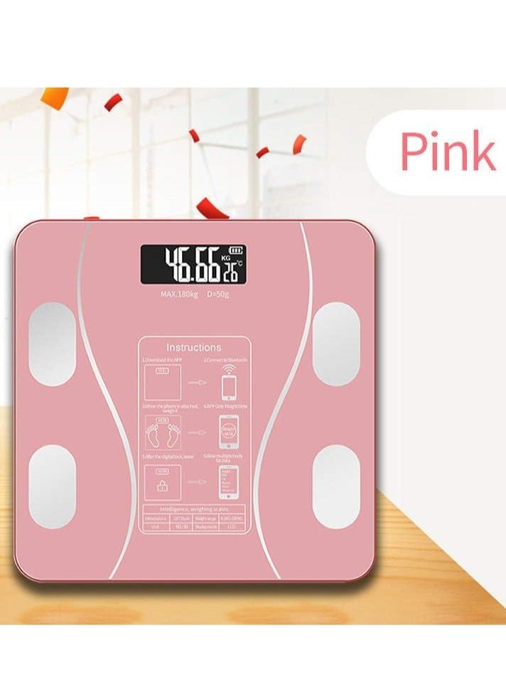 ELTRAZONE Smart Weight Scale – Body Fat Scale with Bluetooth Connectivity Wireless App Sync, Clear LCD Screen, Auto-Off Feature, Anti-Rollover, 180KG Max Capacity, Precision Sensors (Black) –Track Your Health Progress Easily and Accurately - Image 3