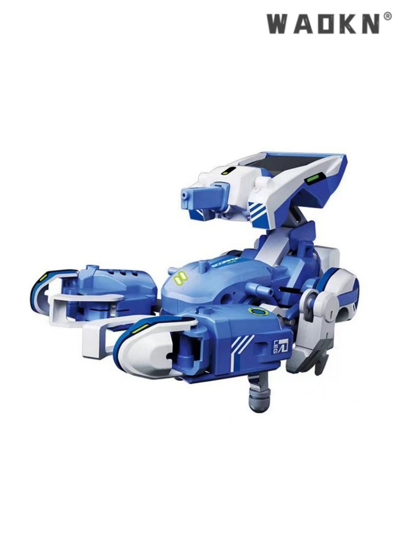 WAOKN DIY Educational Science Experiment Kit, 3-in-1 Solar Robot, Build Your Own Solar-Powered Toy, Learning Tool, Ideal for Kids' Cognitive Development and Hands-On Experience,Enjoyable  - Image 3