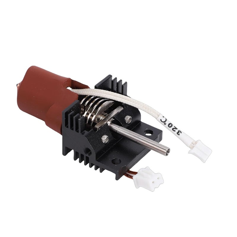 YDuupxe 3D Printer Hotend Heater, Ceramic Heating Block Extruder Head with Ti Alloy Heat Break 0.4mm Hardened Steel Nozzle 572F 30mm3 S for K1 K1C K1 High Speed Printing - Image 3