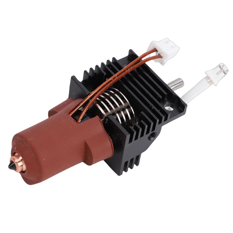 YDuupxe 3D Printer Hotend Heater, Ceramic Heating Block Extruder Head with Ti Alloy Heat Break 0.4mm Hardened Steel Nozzle 572F 30mm3 S for K1 K1C K1 High Speed Printing - Image 1