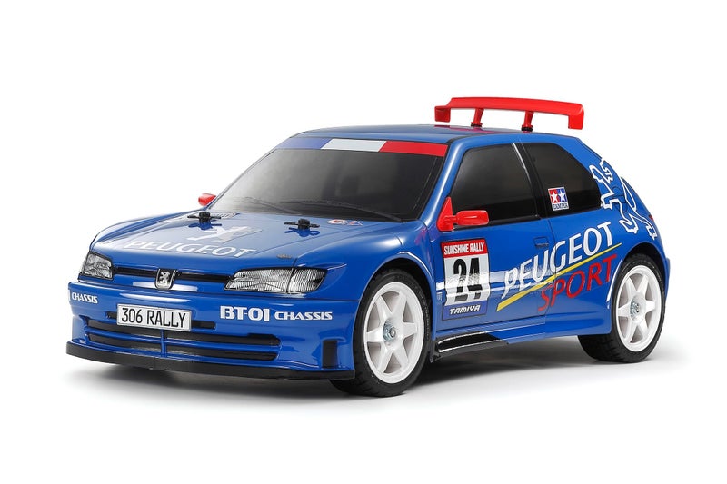 Tamiya 58746 110 RC Peugeot 306 Maxi BT01 Remote Control Car Vehicle Model Building Assembly Hobby RC Kit Unpainted - Image 2