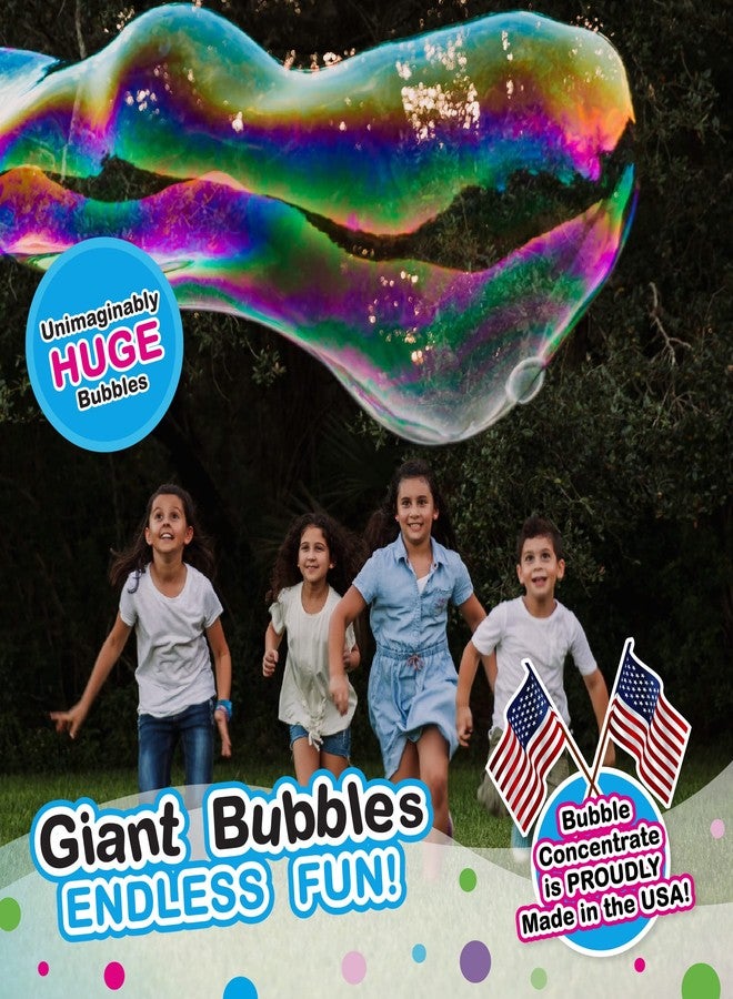WOWMAZING Big Bubbles Refill - Concentrated Giant Bubble Solution Makes 2.3 Gallons | 3 Pouches for Kids’ Fun | USA Made - Image 5