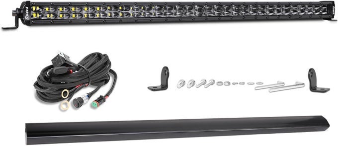 30" Single Row Led Light Bar 240W - Waterproof Off-Road Work Light For Trucks, Suvs, And Boats