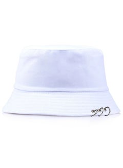 Generic Unisex deep cotton foldable bucket hat with rings  - Image 1