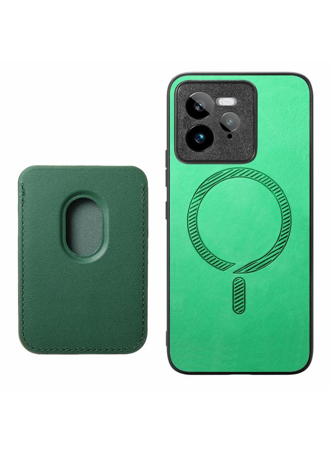 erorex Case For Realme Neo 7 Retro Magsafe Card Bag PU Back Cover Phone Case - Image 5