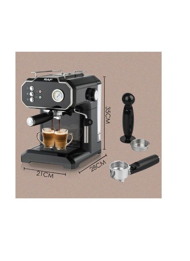 Coffee maker machine - R.104B - black - 1.8 liters - RAF - 850 watts