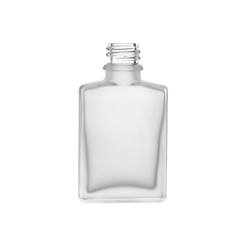 Devinez Frost Rectangle Glass Bottle 30ml Pack of 2 with White Lotion Pump for Serum Essential Oils Blends DIY Skin Care Cosmetics Multipurpose Bottle for Home and Travel Purpose - Image 4