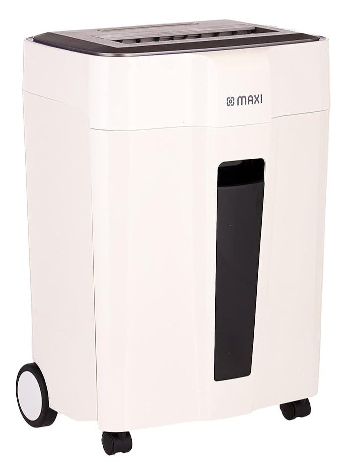 Maxi - Maxi Cross Cut Shredder 120C 12 Sheets, Micro cut to shred paper and staples. - Image 1