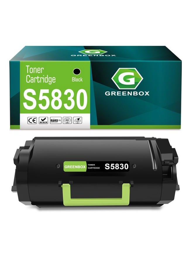 GREENBOX Remanufactured Toner Cartridge Replacement for Dell 593-BBYT 8XTXR 54J44 X2FN6 for Dell S5830dn S5830 Printers (1 Pack) - Image 1