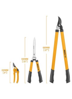 INGCO 3 Piece Tree Scissors Set  - Image 2