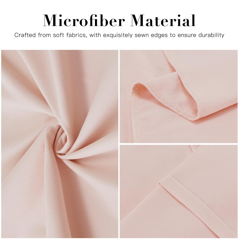 DOWNSTORIA Body Pillow Cover  Ultra Soft Microfiber Long Pillowcase  Envelope Closure Large Pillow Cases 20x54 inch(Pink) - Image 3