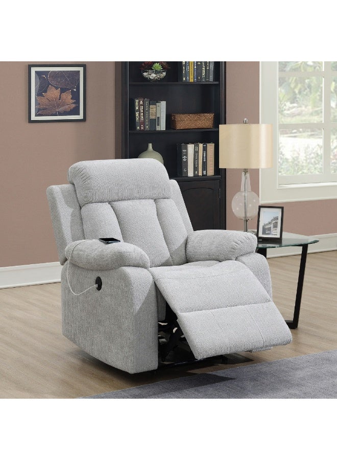 Home Box Dallas Power Armchair Fabric Recliner Sofa With Usb 100 X 94 X 96 Cm  - Image 1