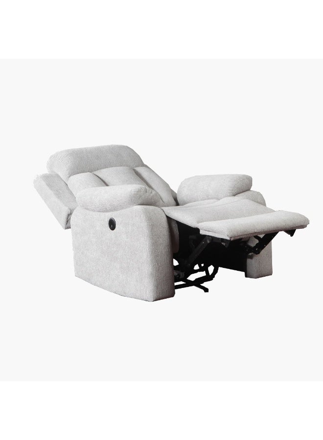 Home Box Dallas Power Armchair Fabric Recliner Sofa With Usb 100 X 94 X 96 Cm  - Image 4